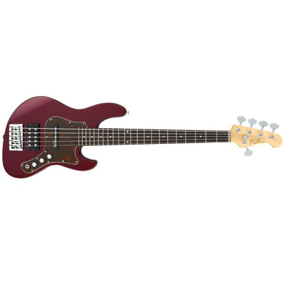 fgn bass guitars fgn jmj52alr mighty jazz series j standard/boundary 5 string electric bass guitar   