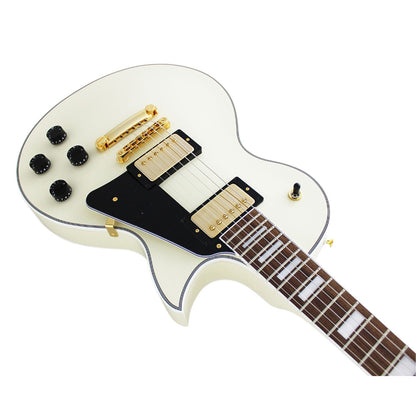 FGN Electric Guitars Antique White FGN NLC10RMP Neo Classic Series Single Cut 6 String Electric Guitar - Made in Japan