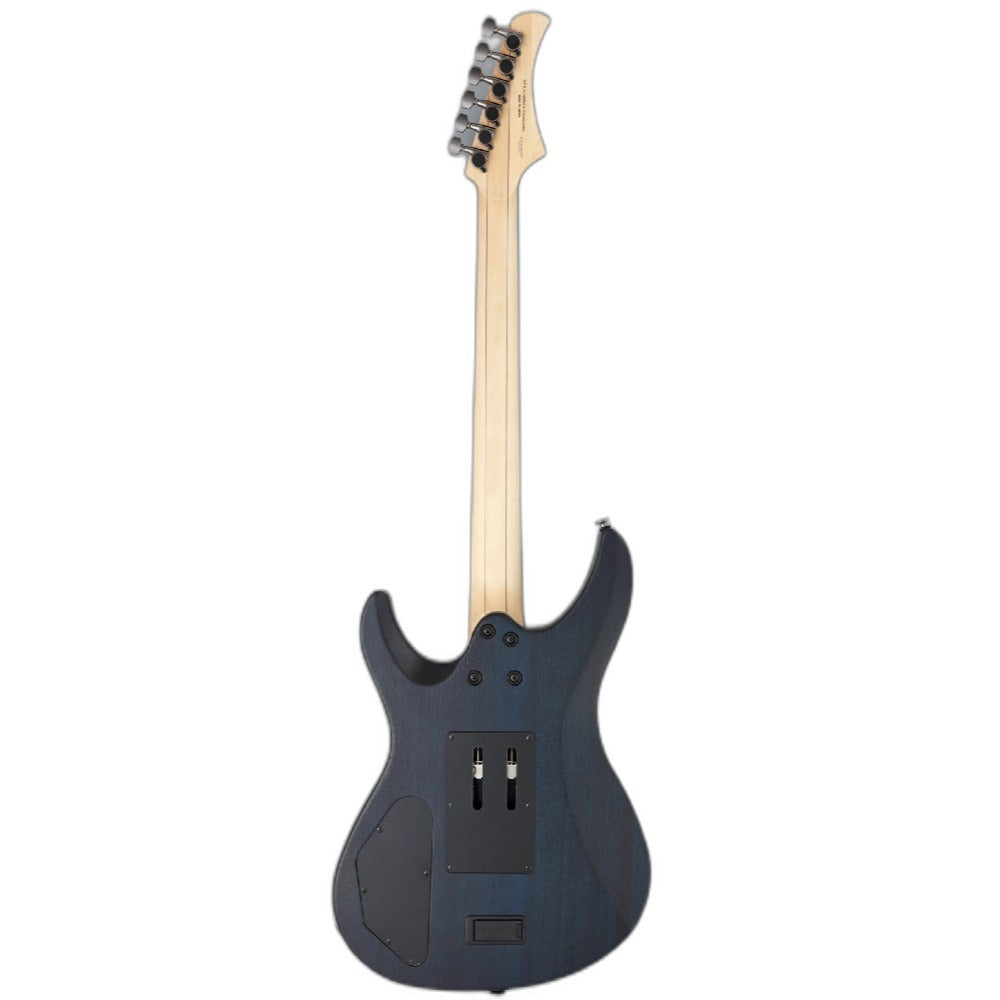 FGN Electric Guitars Arctic Blue Flat FGN JMY3-MH-EW1-DL-E Mythic Series J Standard 6 String Electric Guitar - Made in Japan