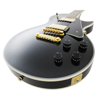 FGN Electric Guitars Black FGN NLC10RMP Neo Classic Series Single Cut 6 String Electric Guitar - Made in Japan