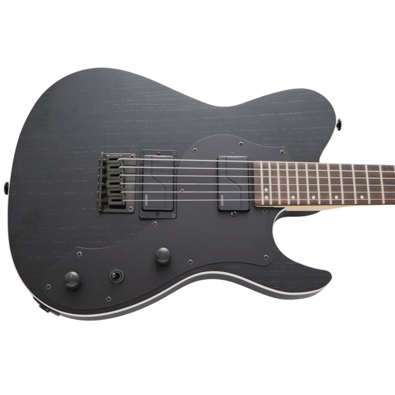 FGN Electric Guitars FGN JIL3-ASH-DE664-R Iliad Series J Standard Boundary 6 String Electric Guitar - Made in Japan #color_open-pore-black