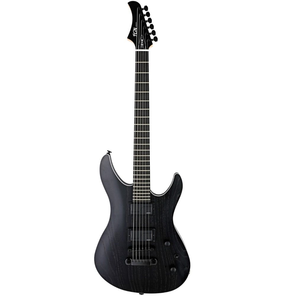 fgn electric guitars fgn jmy2ashe mythic series j standard 6 string electric guitar     #color_open-pore-black