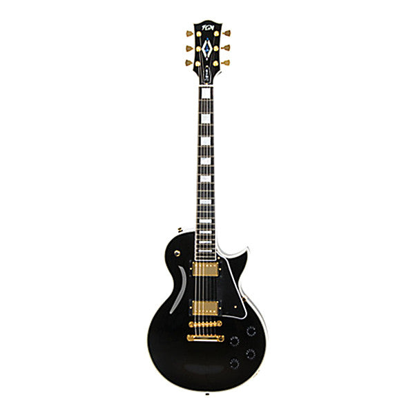 fgn electric guitars fgn neo classic lc20 electric guitar - black