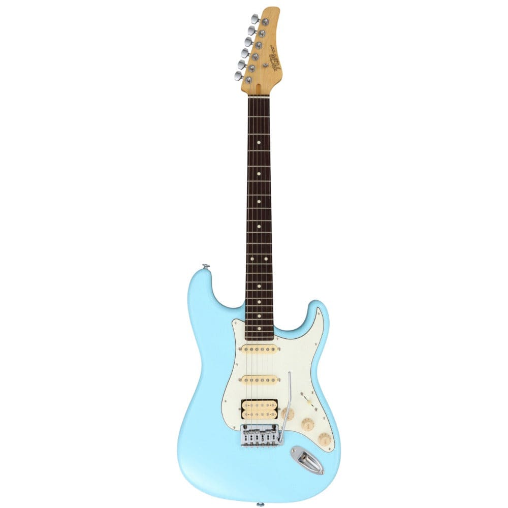 fgn electric guitars mint blue fgn bst-hss-r boundary 6 string electric guitar     