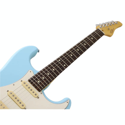 FGN Electric Guitars Mint Blue FGN BST-HSS-R Boundary 6 String Electric Guitar - Made in Vietnam