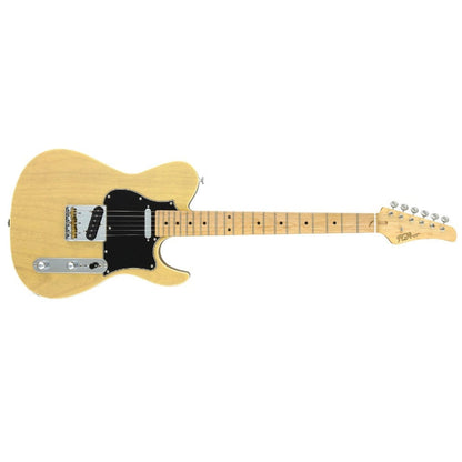 fgn electric guitars off white blonde fgn jil2ashm iliad series j standard/boundary 6 string electric guitar     
