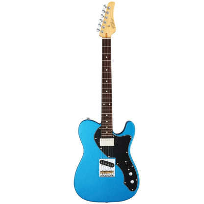fgn electric guitars sapphire blue metallic fgn btl-hs-r boundary 6 string electric guitar      
