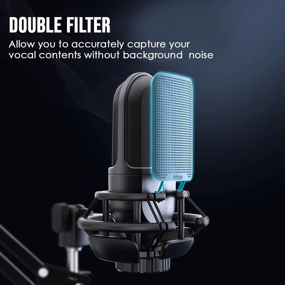 fifine condenser microphones fifine k726-xlr electret condenser microphone