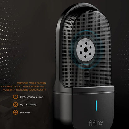 fifine condenser microphones fifine k726-xlr electret condenser microphone
