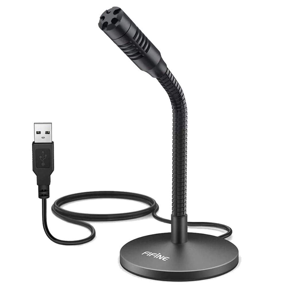 fifine gooseneck microphones fifine k050 mini gooseneck usb condenser microphone