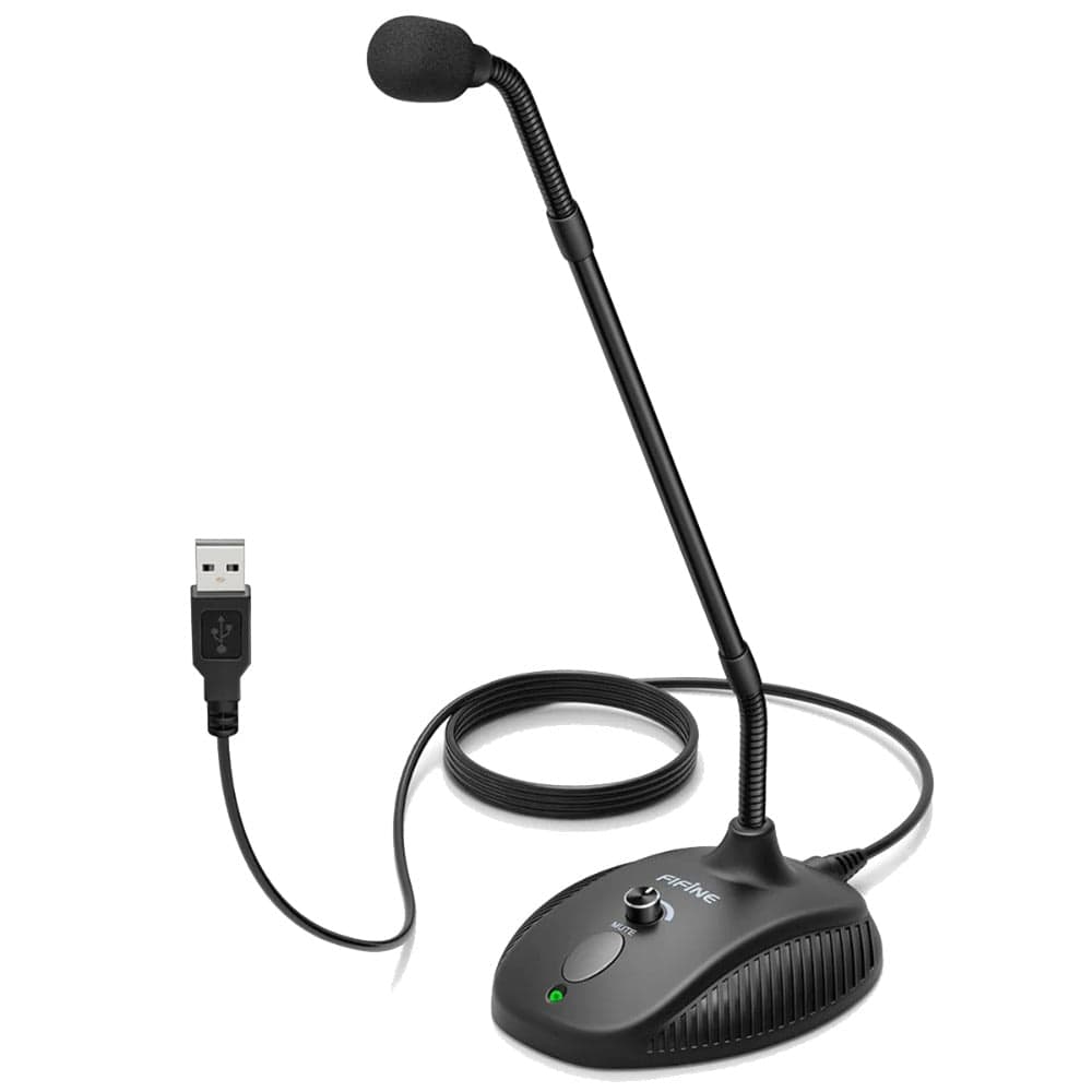 fifine gooseneck microphones fifine k052 gooseneck usb condenser microphone