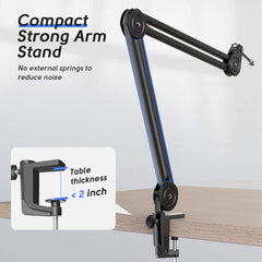 Fifine Microphone Stands Fifine BM63 Microphone Arm Stand