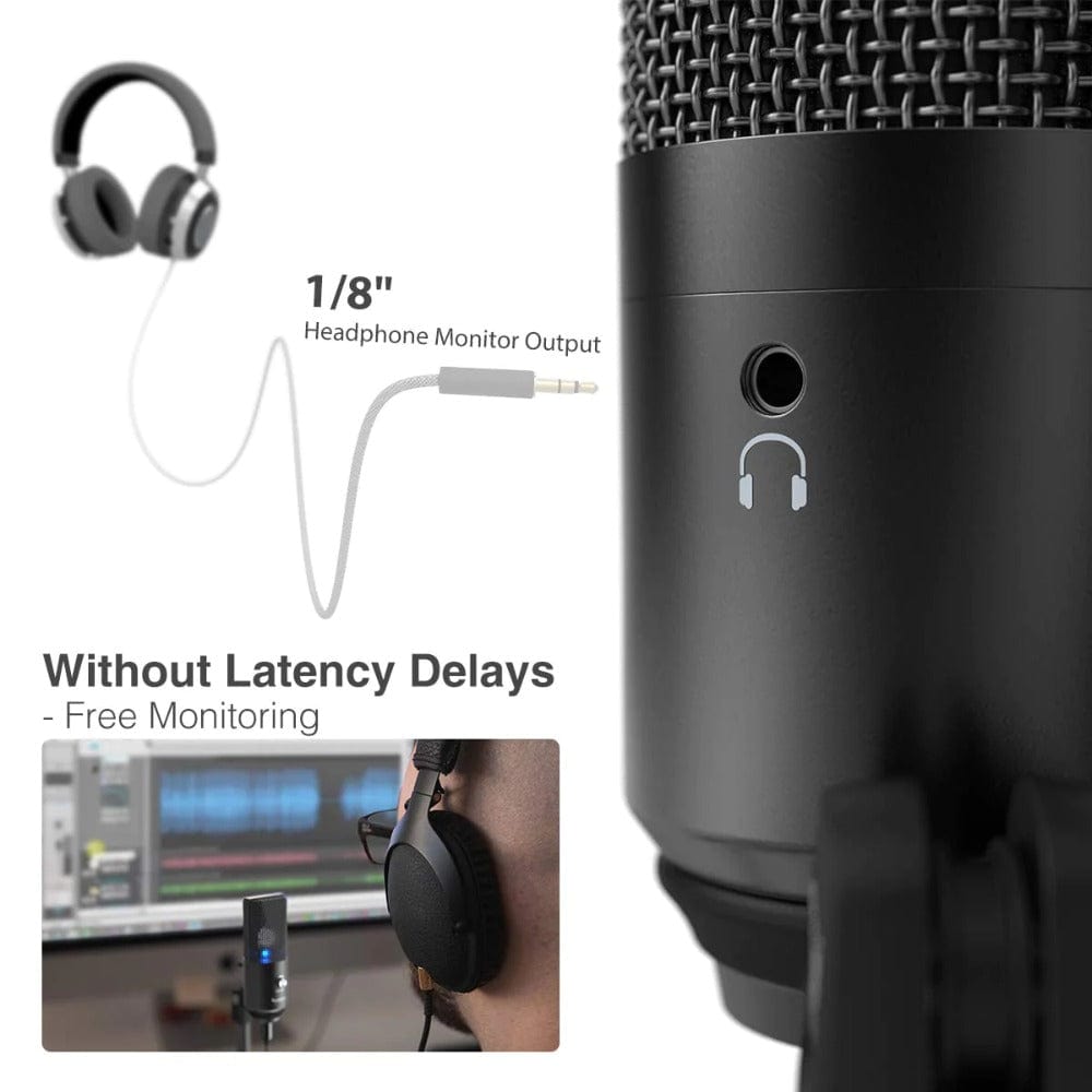 Fifine Usb Microphones Fifin K670B Cardioid USB Microphone