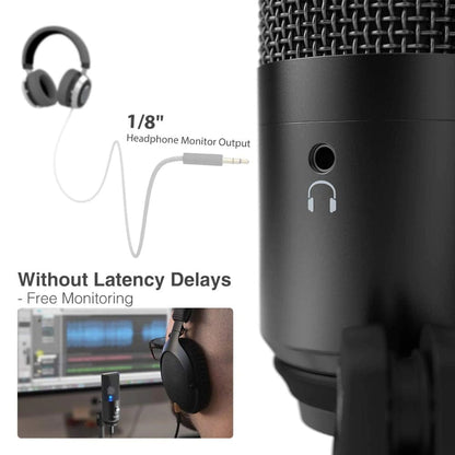 Fifine Usb Microphones Fifin K670B Cardioid USB Microphone