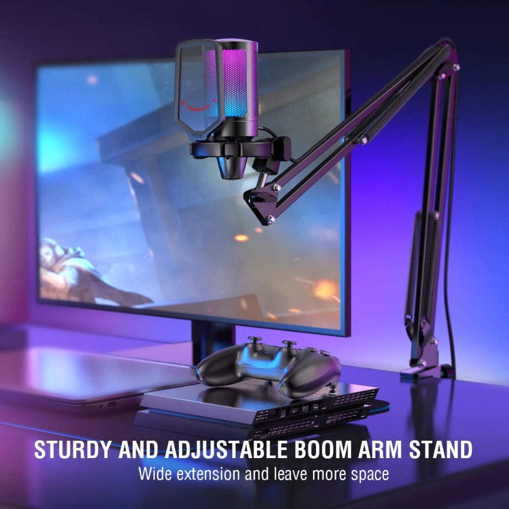 Fifine Usb Microphones Fifine A6T Ampligame Gaming USB Microphone Kit