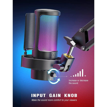 fifine usb microphones fifine a8 ampligame usb gaming microphone