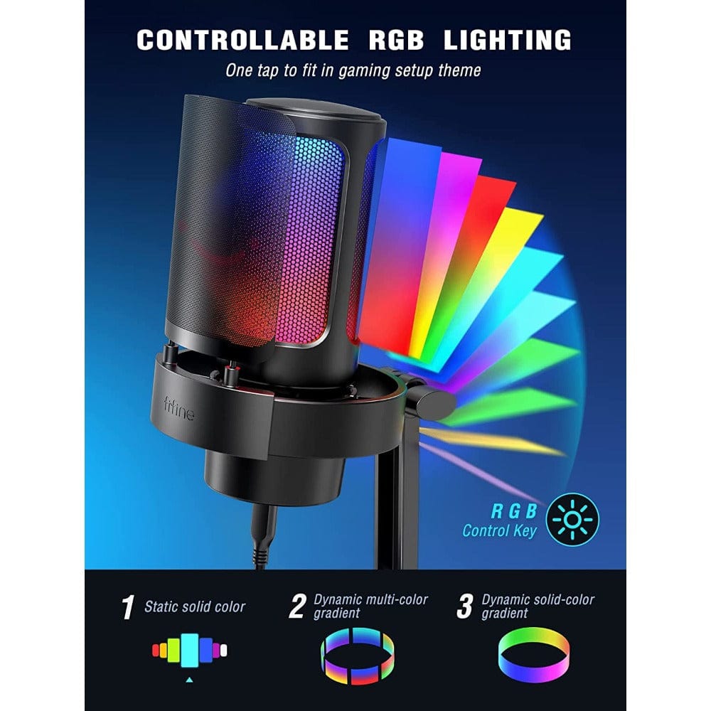 fifine usb microphones fifine a8 ampligame usb gaming microphone