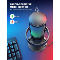 Fifine Usb Microphones Fifine A8 Ampligame USB Gaming Microphone