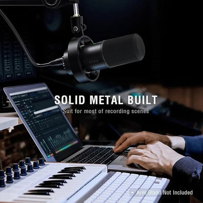 fifine usb microphones fifine k688 amplitank usb dynamic microphone