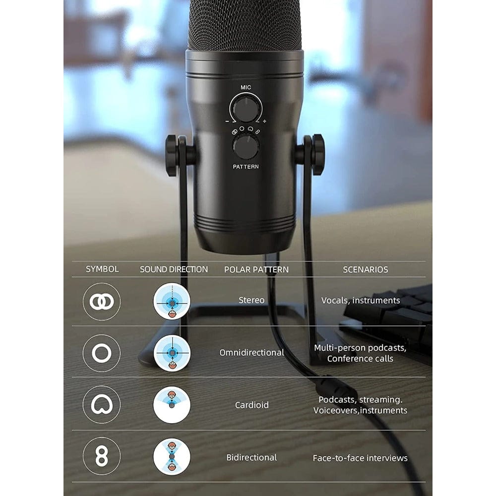 Fifine Usb Microphones Fifine K690 Studio Recording USB Microphone