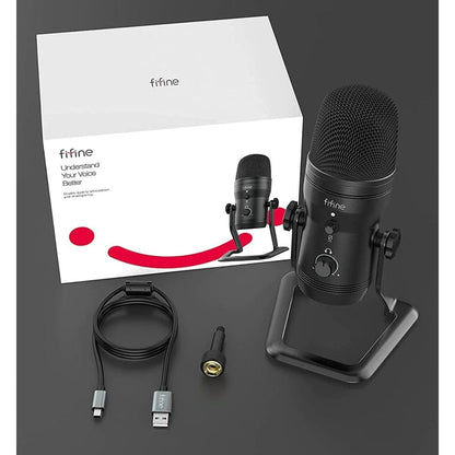 Fifine Usb Microphones Fifine K690 Studio Recording USB Microphone