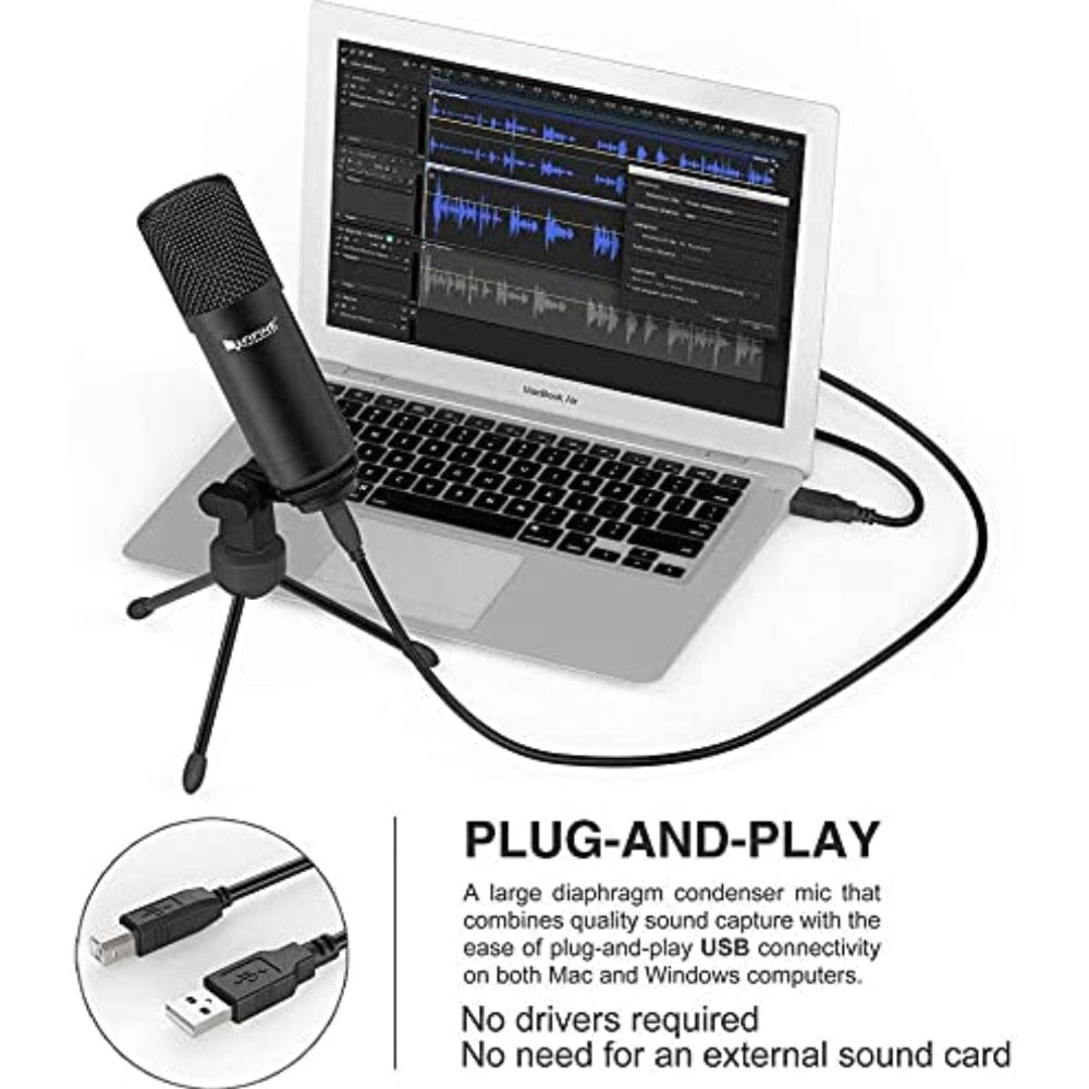 Fifine Usb Microphones Fifine K730 USB Condenser Microphone