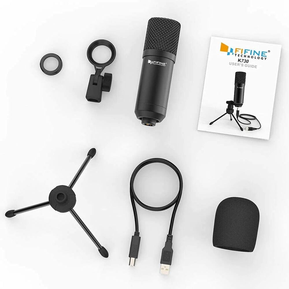 Fifine Usb Microphones Fifine K730 USB Condenser Microphone