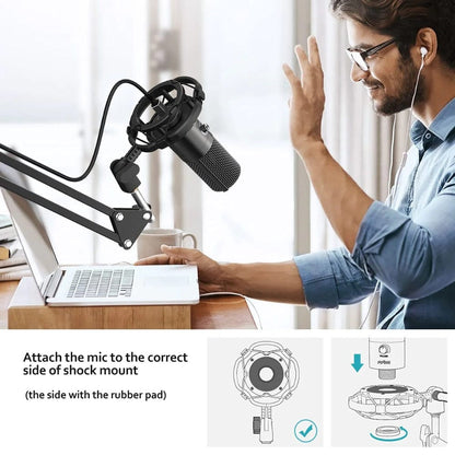 Fifine Usb Microphones Fifine T669 USB Condenser Microphone Kit