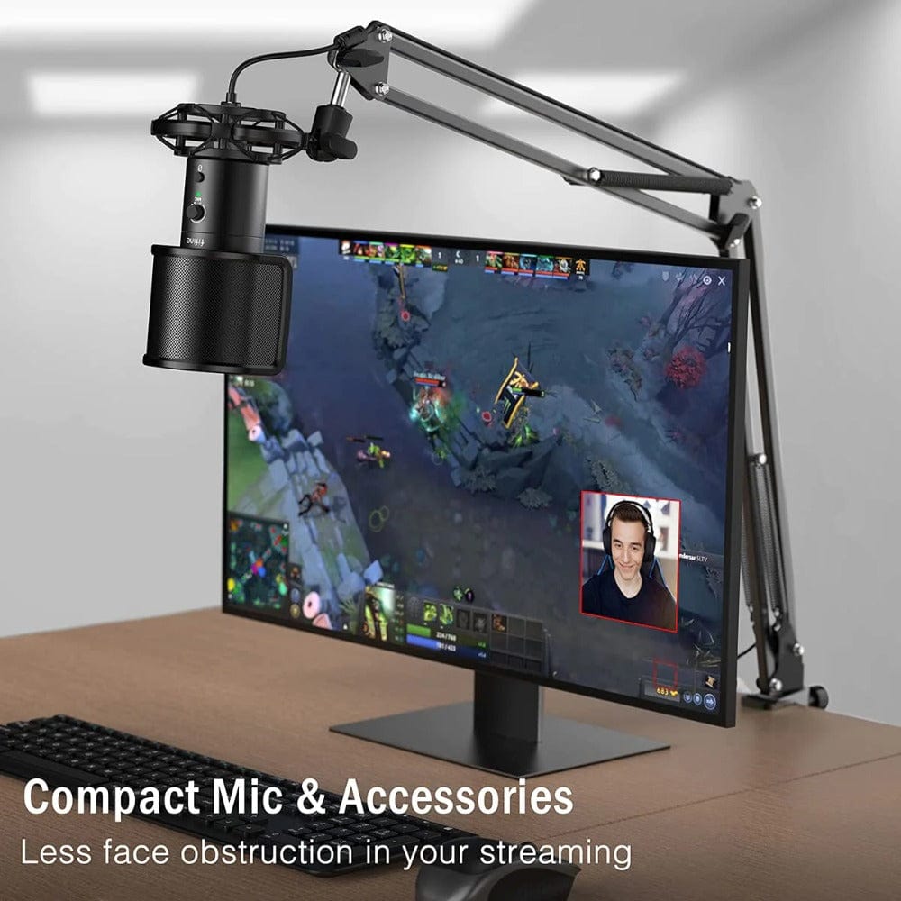 fifine usb microphones fifine t683 usb condenser microphone kit