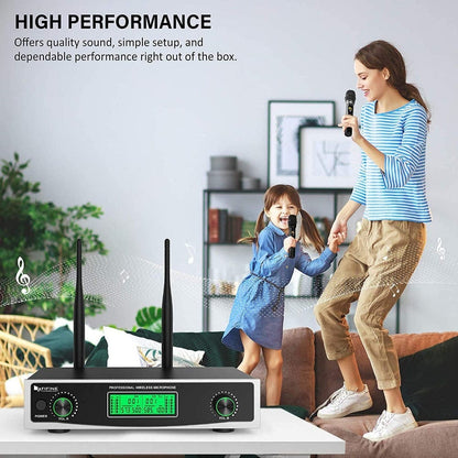 fifine wireless systems fifine k040 wireless handheld microphone