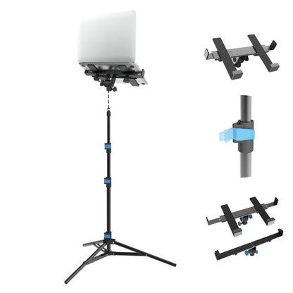 Chetty DT16 2-in-1 Laptop Tablet Tripod Stand