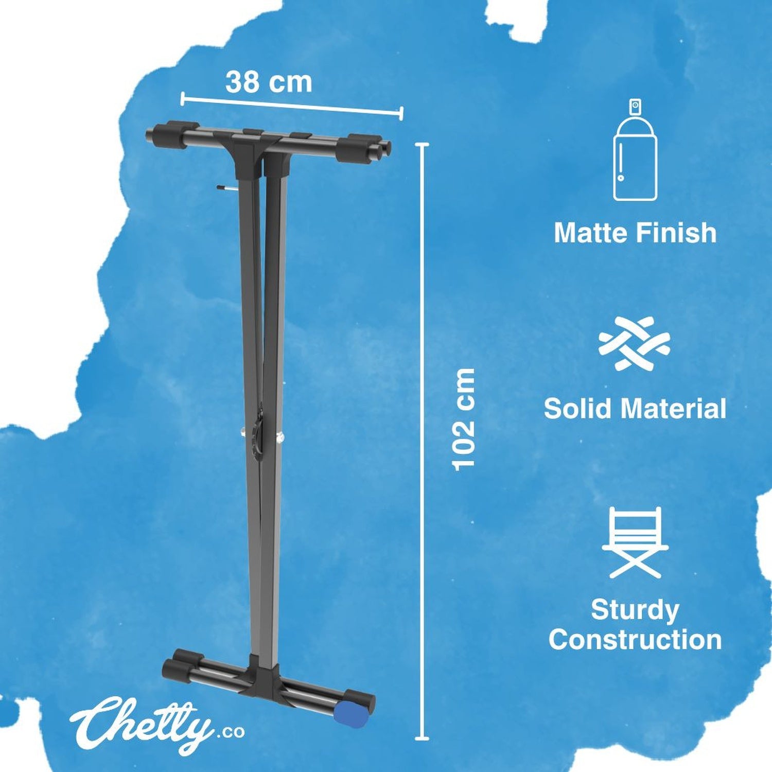 Chetty TT6 X-Type Single Braced Keyboard Stand