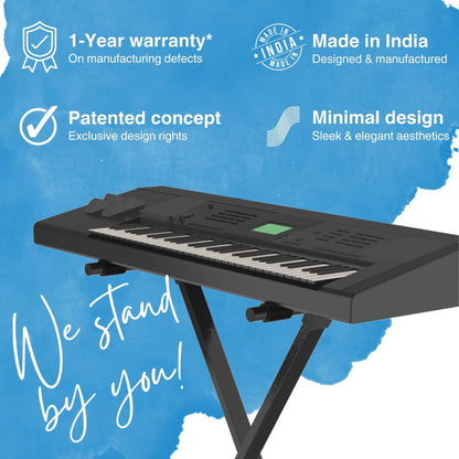 Chetty TT6 X-Type Single Braced Keyboard Stand