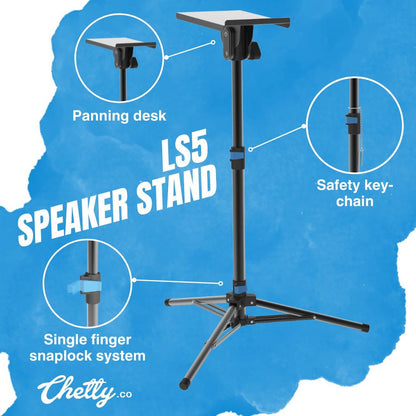 Chetty LS5 Studio Collapsible Tripod Base Monitor Stand