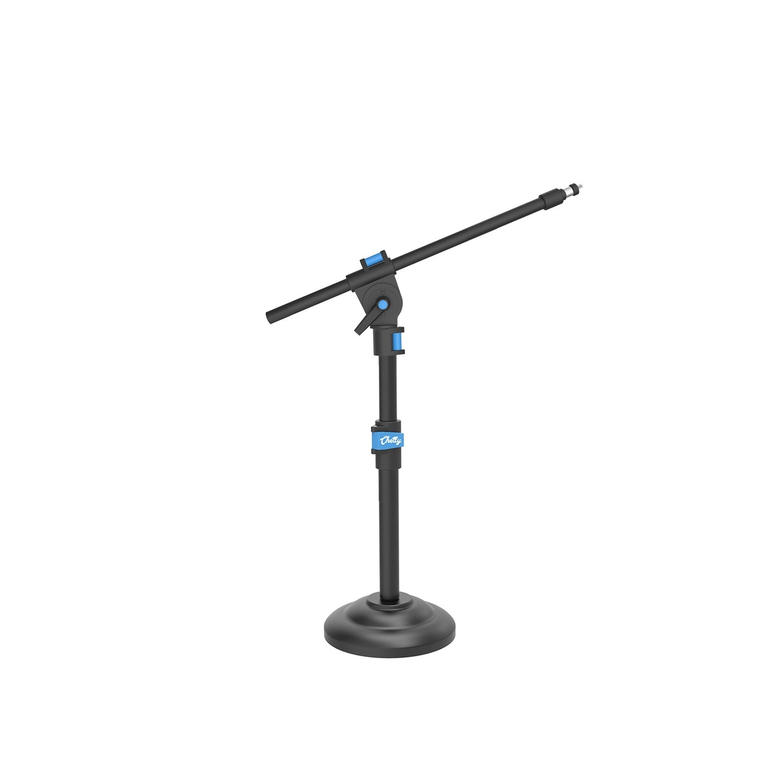 Chetty MB14 Microphone Stand with Pro Detachable Boom Arm & Mini Round Base