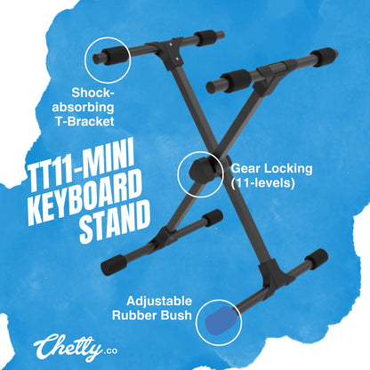 Chetty TT111 Mini Professional X Type Keyboard Stand