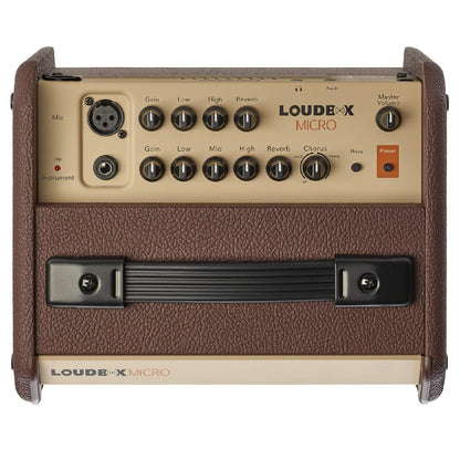 Fishman Acoustic Guitar Amplifiers Fishman PRO-LBT-EU4 Loudbox Micro Acoustic Guitar Amplifier