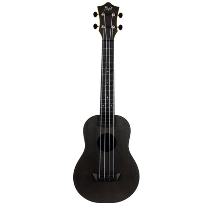 Flight Concert Ukuleles Black Flight TUC35 Travel Concert Ukulele with Bag 