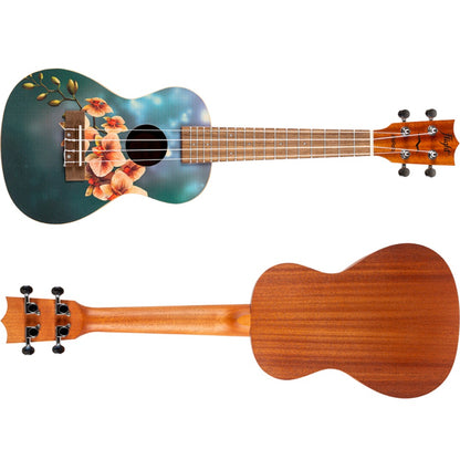 Flight Concert Ukuleles Flight AUC33 Orchid Concert Ukulele with Bag