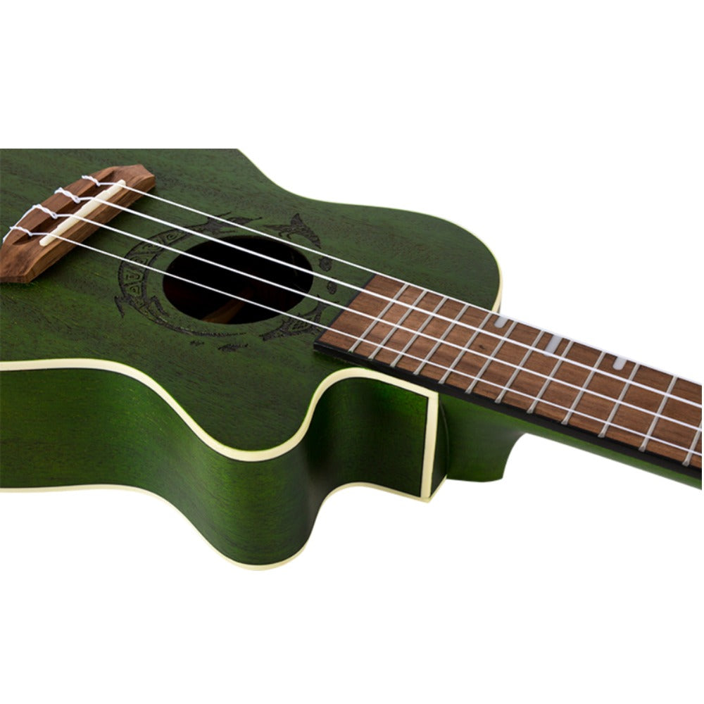 Flight Concert Ukuleles Flight DUC380 CEQ Coral Electric Concert Ukulele with Bag