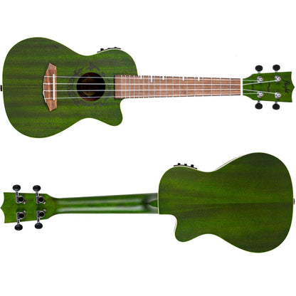 Flight Concert Ukuleles Flight DUC380 CEQ Coral Electric Concert Ukulele with Bag