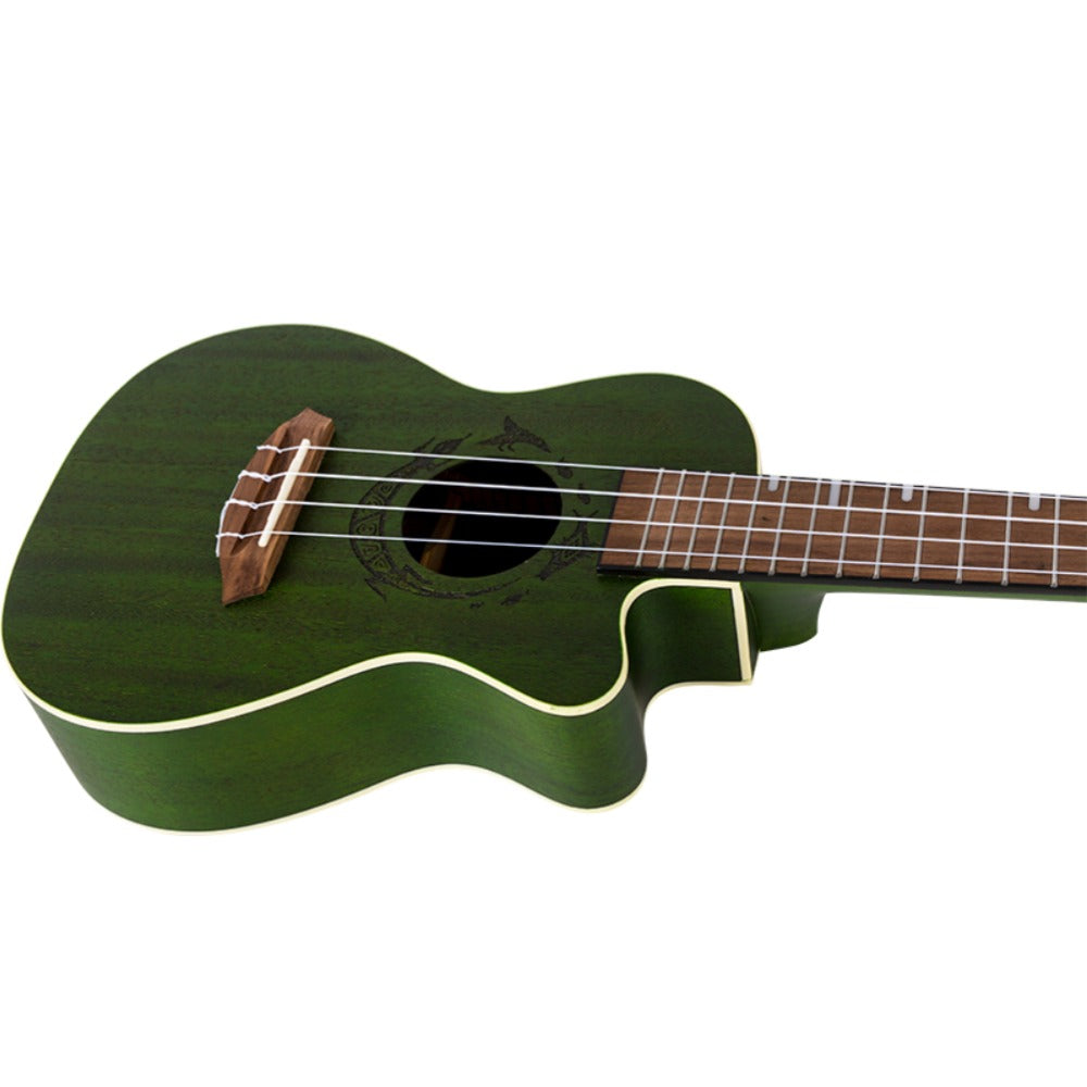 Flight Concert Ukuleles Flight DUC380 CEQ Coral Electric Concert Ukulele with Bag
