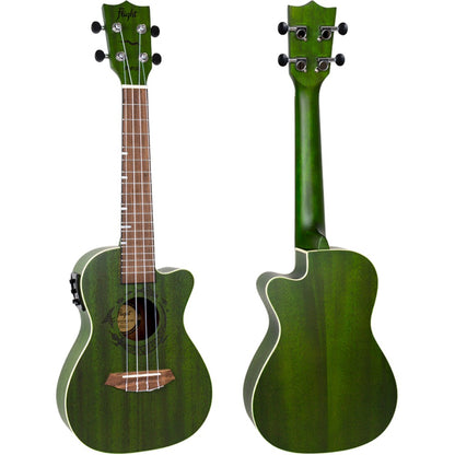 Flight Concert Ukuleles Flight DUC380 CEQ Coral Electric Concert Ukulele with Bag