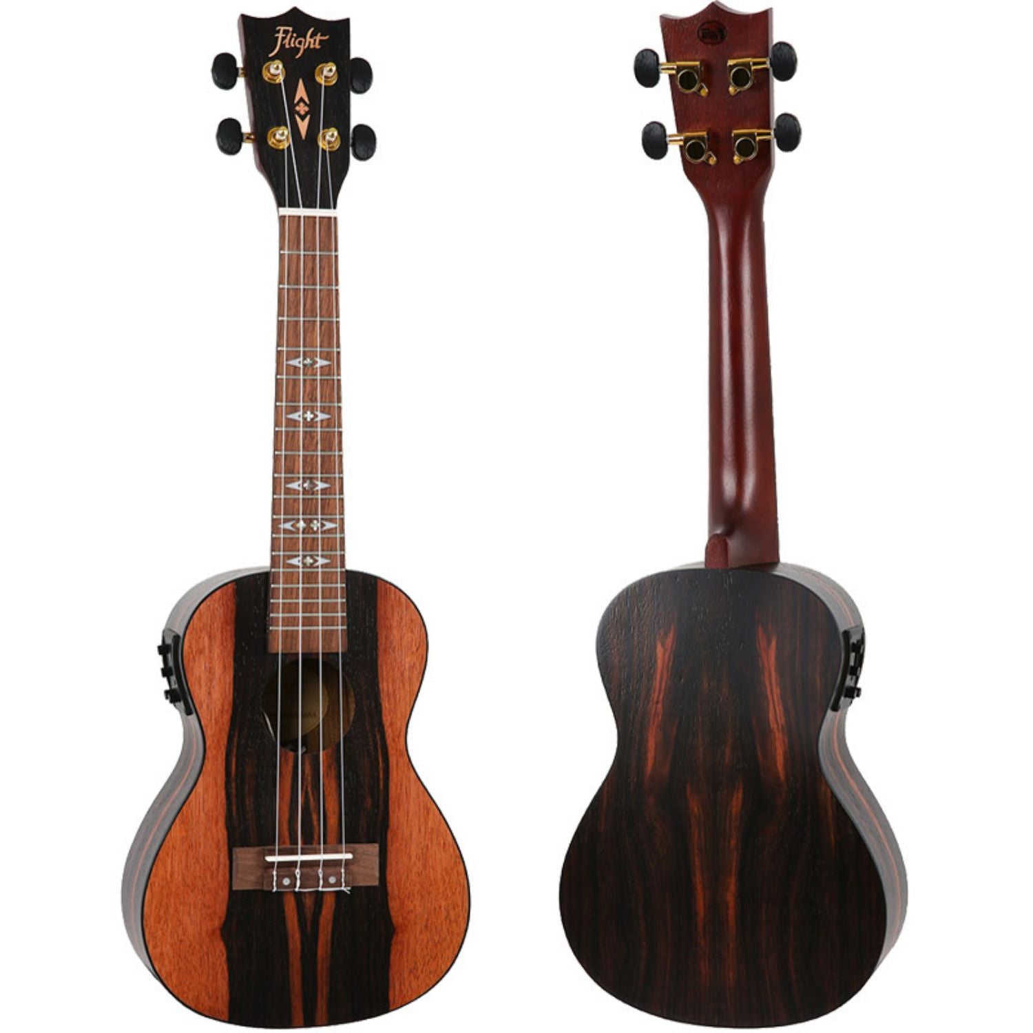 Flight Concert Ukuleles Flight DUC460EQ AMARA Electric Concert Ukulele with Bag