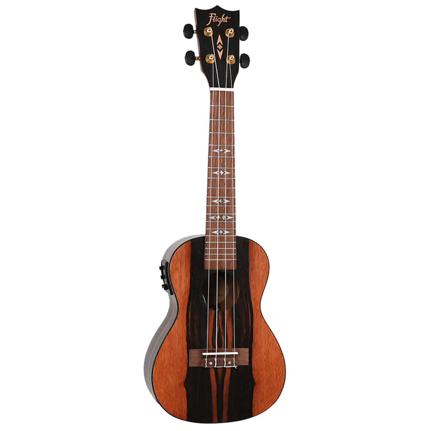 Flight Concert Ukuleles Flight DUC460EQ AMARA Electric Concert Ukulele with Bag