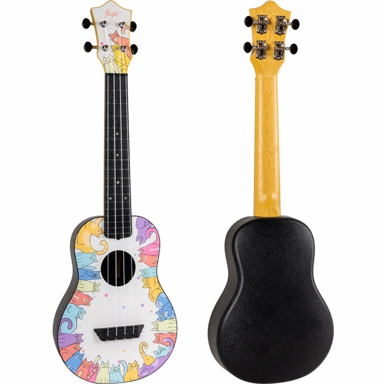 Flight Concert Ukuleles Flight Kitty TUC Travel Concert Ukulele with Bag