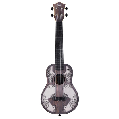 Flight Concert Ukuleles Flight TUC40 MW Travel Mandala Concert Ukulele with Bag