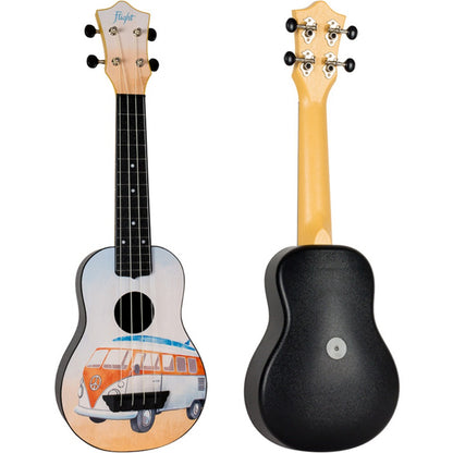 Flight Soprano Ukuleles Flight TUS-25 BUS Travel Soprano Ukulele with Bag