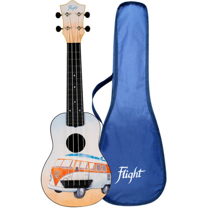 Flight Soprano Ukuleles Flight TUS-25 BUS Travel Soprano Ukulele with Bag