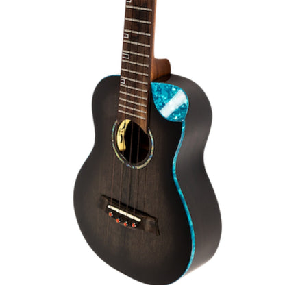 Flight Tenor Ukuleles Flight Nighthawk EQ-A Electric Tenor Ukulele with Bag